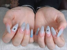 ウメネイルスタジオ(UME NAIL STUDIO)/長さだしやり放題×つけ放題
