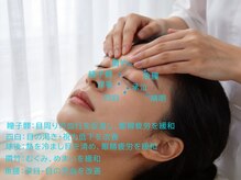 雲の気持ち 新大久保店の雰囲気（目元のツボを優しく刺激し、血行を促進、目の疲れを癒し和らげ）