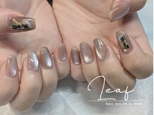 リーフ バイ エムジーエイチ(Leaf by MGH)の雰囲気（シンプルマグネットワンカラーに追加アートでアンティーク調に☆）