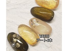 YAYOI　 カーキ系マグネット
