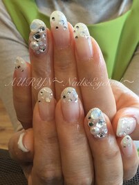 シアーホワイトグラデーション☆