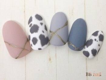 ビービーネイル 所沢店(BB)/牛柄ネイル