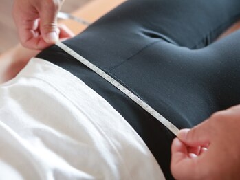 整癒院/【4】骨盤の開きは測定もします