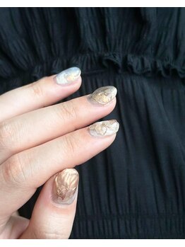 オマモリ ネイル 心斎橋店(omamori nail)/自然ネイル