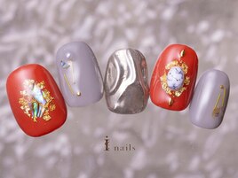 個性派和風ネイル10480円