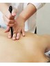 [牛角体験]　超安値！！アロマ牛かっさ棒経絡（首、肩、背中）60分　5980