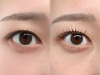 トゥエルブアイ 掛川店(12.EYE)/まつげパーマ上下 before→after