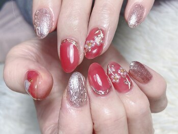 マハロ ネイル 南千住店(Mahalo Nail)/定額エレガントコース　¥10980