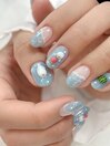 可愛い3Dアザラシネイル