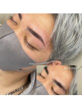 とぅるん/メンズアイブロウスタイリング