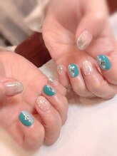 ハーティーネイル hearty nail 溝の口店/定額デザイン￥12000