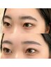 クイックアイブロウスタイリング☆Wax脱毛 or Waxなしムダ毛処理とメイク