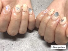 リブ 三軒茶屋(LiB)/ぷるぷるライトブルーネイル