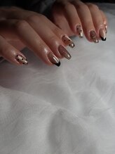 エミュ(e3mu)/ドットネイル　フレンチネイル