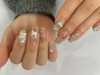 アイネイルズ 大宮店(Ｉ nails)の写真/もっとボリュームを出したい方におすすめ！トレンドパーツ豊富♪持ち込みデザイン120分つけ放題☆全員¥9980