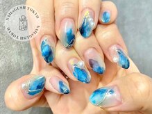 ネイルズガッシュ 蒲田東口店(NAILsGUSH)/ニュアンス/フィルイン