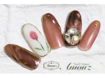 アモウズ(Amouz)/【テーマ:成人式ネイル】6