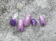 ネイルドッグ(NAIL DOG)/紫陽花ネイル♪