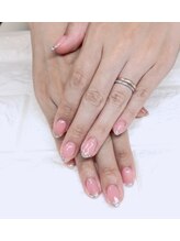 ルナネイル(LUNA NAIL)/硝子フレンチ