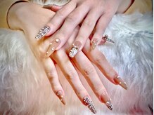 ルビーネイル 太閤通駅店(RUBY NAIL)/フリーデザイン　スカルプ