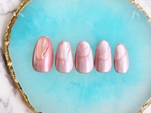 ネイルサロン フローリア(nail salon Florir)/ミラーネイル×ぷっくりネイル