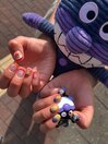 あんぱん、ばいきんネイル