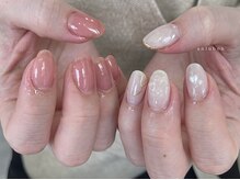 アンルボネイルアイラッシュ(anlubon)/うる艶ニュアンスネイル