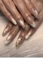 プティパントル(Putit Peinture)&nbsp;マグネットドットフレンチネイル