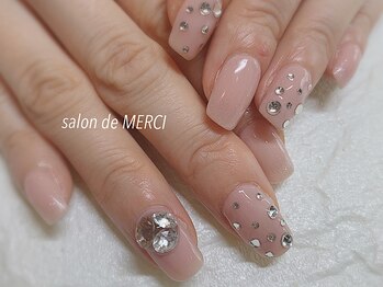 サロン ド メルシー(Salon de MERCI)/キラキラ nail☆