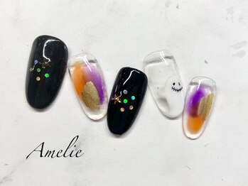 アメリ(Amelie)/ハロウィン/ワンカラー/フレンチ