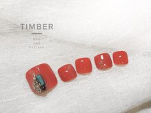 ティンバーネイルアンドアイラッシュ(Timber)/【FOOT】シンプルデザイン