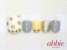 ネイルサロンアビー 北千住店(abbie)/手書きドットネイル　￥11704