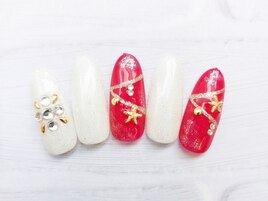 クリスマスネイル