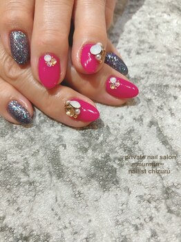 プライベート ネイルサロン マーマ(murmur)/ビジューネイル