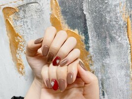 2月定額A バレンタインネイル