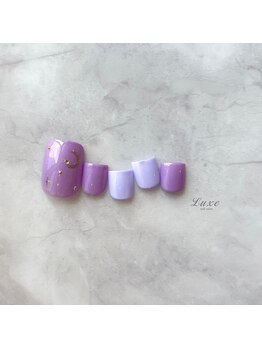 ネイルサロンリュクス (nailsalon Luxe)/ミラーアート♪