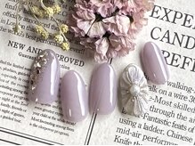 ジーシーネイル(G C nail)/ぷっくりフラワー