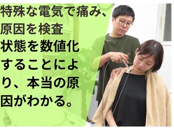あきもと鍼灸接骨院/細かく状態の検査