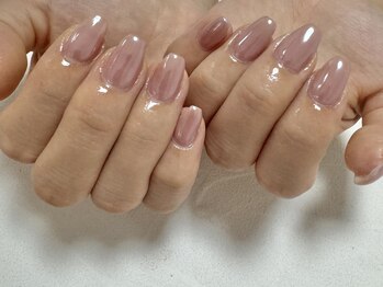 ソワネイル(SoiNail.)/ワンカラー+ミラー