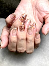 大理石ネイル