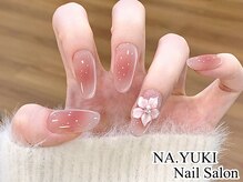 ナユキ 池袋店(NA.YUKI)/チークマグネットフラワーネイル
