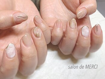 サロン ド メルシー(Salon de MERCI)/ニュアンスもやっと nail☆