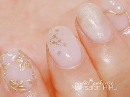 ミラーニュアンスネイル