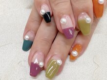 ビアンカ 八王子店(Bianca)/ストレートフレンチネイル¥9000