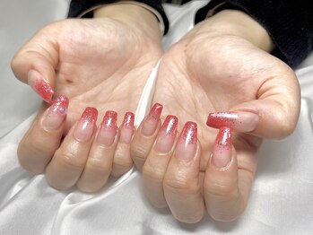 ヤシネイル(Yashi Nail)/ラメグラデーション