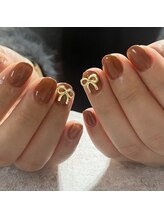 アル(ArL)/brownワンカラー