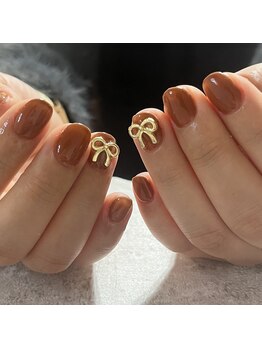 アル(ArL)/brownワンカラー