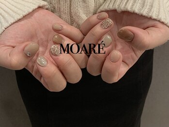 モアレネイル(moare' nail)/ハンド/お任せ10本アート ¥7,500