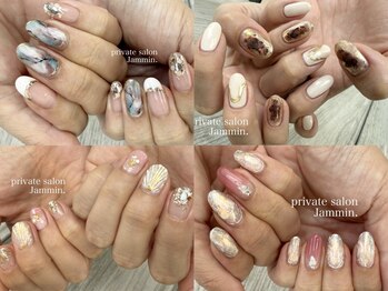 ジャミン(Jammin)の写真/当店人気No1【定額☆Jammin sampleコース¥7700(※オフ別)】大人可愛いデザイン18種類からお選び頂けます♪