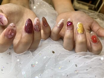 ときめきミックスネイル